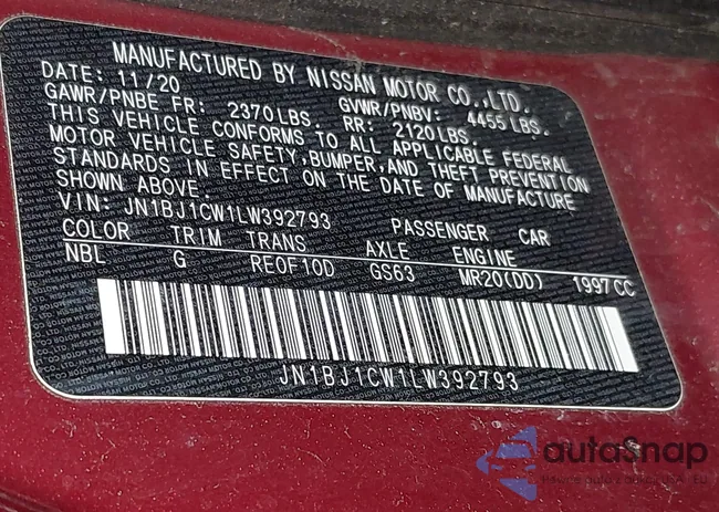 JN1BJ1CW1LW392793: 44240980