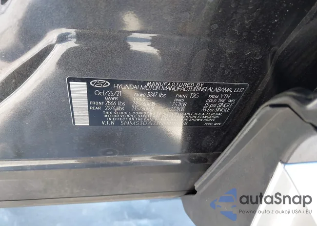 5NMS3DAJ3NH405758: 44241041