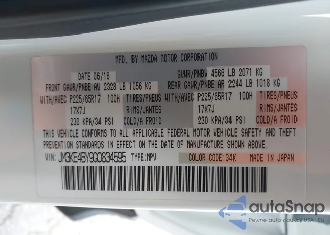 JM3KE4BY9G0834595: 44241123