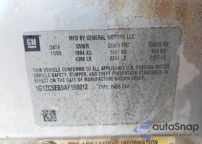 1G1ZC5EB9AF158012: 44242419