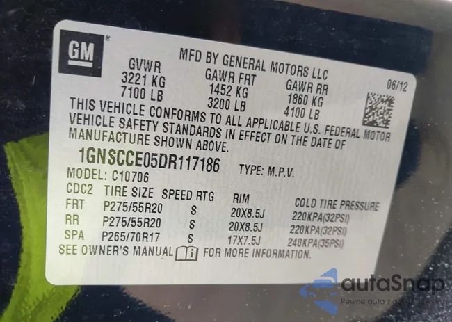 1GNSCCE05DR117186: 44242516