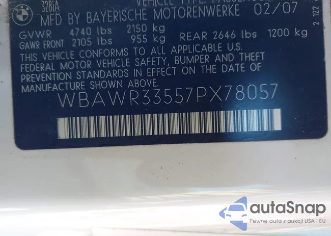 WBAWR33557PX78057: 44242530