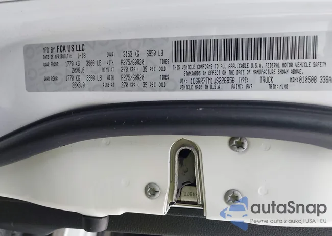 1C6RR7TM1JS226856: 44242537