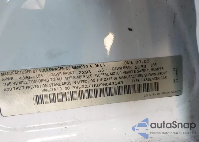 3VWRZ71K89M043143: 44242559