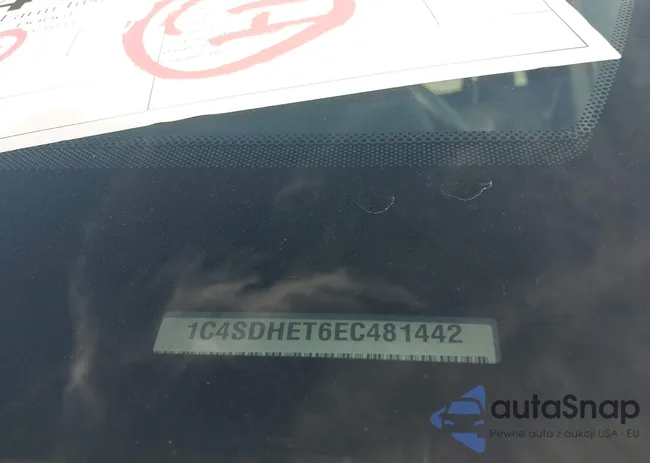 1C4SDHET6EC481442: 44242563