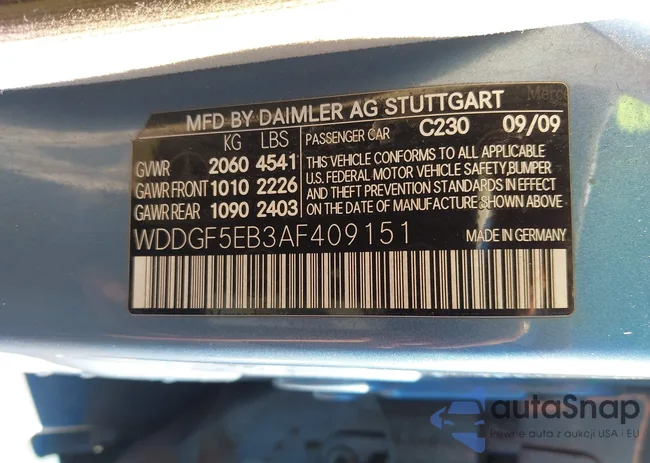 WDDGF5EB3AF409151: 44242578