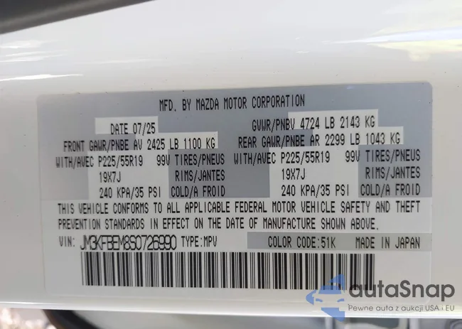 JM3KFBEM8S0726990: 44242631