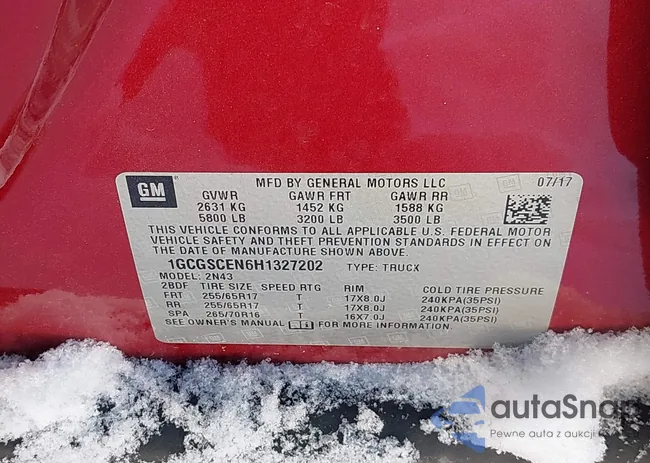 1GCGSCEN6H1327202: 44242765