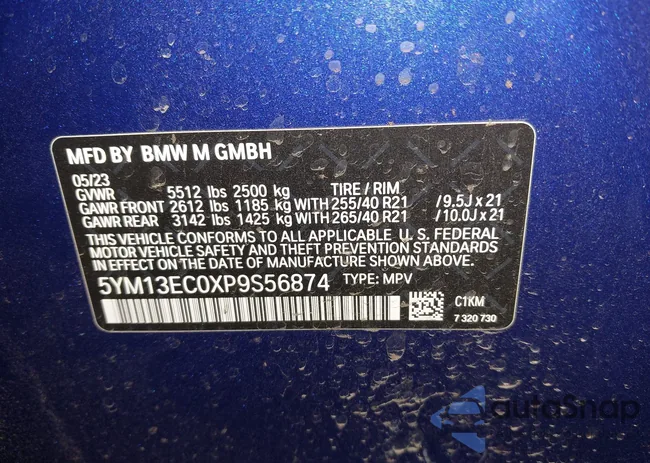 5YM13EC0XP9S56874: 44242768