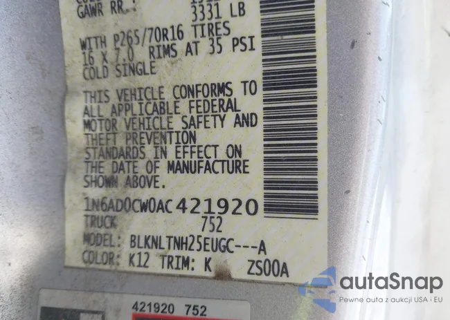 1N6AD0CW0AC421920: 44242779