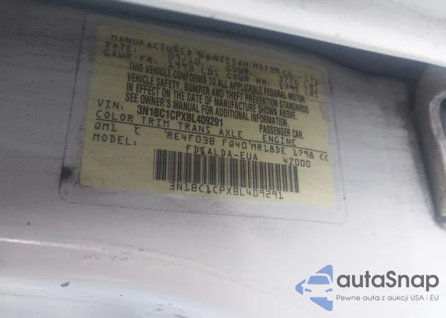 3N1BC1CPXBL409291: 44241853