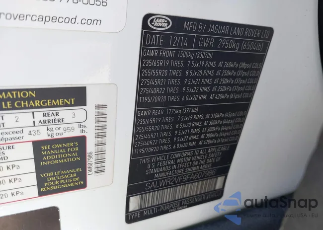 SALWR2VF9FA607986: 44242208