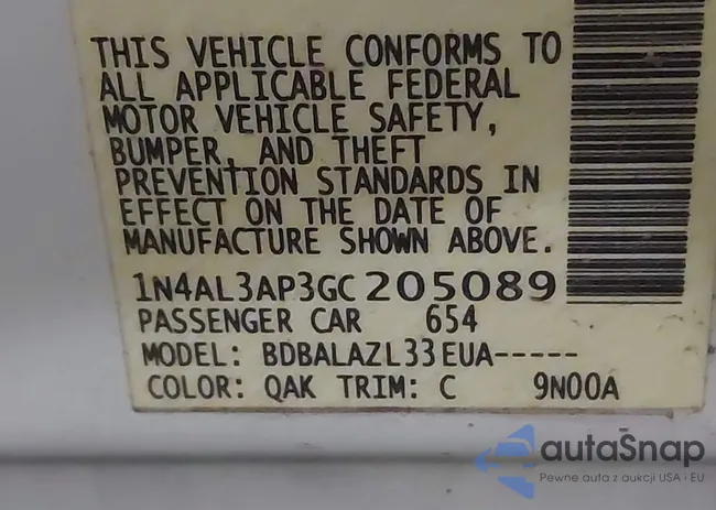 1N4AL3AP3GC205089: 44243264