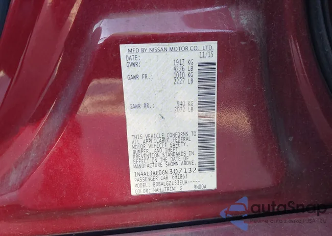 1N4AL3AP0GN307132: 44243269