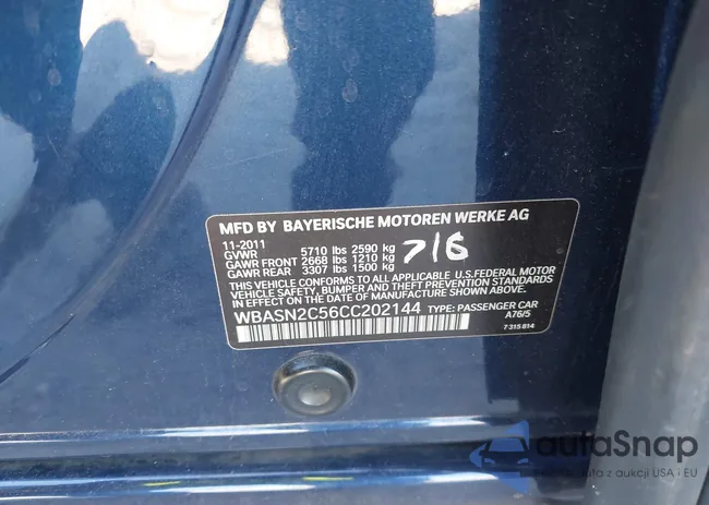 WBASN2C56CC202144: 44243404