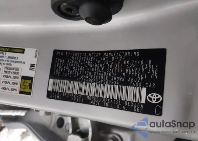 5YFS4MCEXRP200334: 44243677