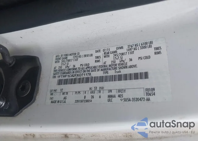 1FTMF1C82FKD71178: 44243688