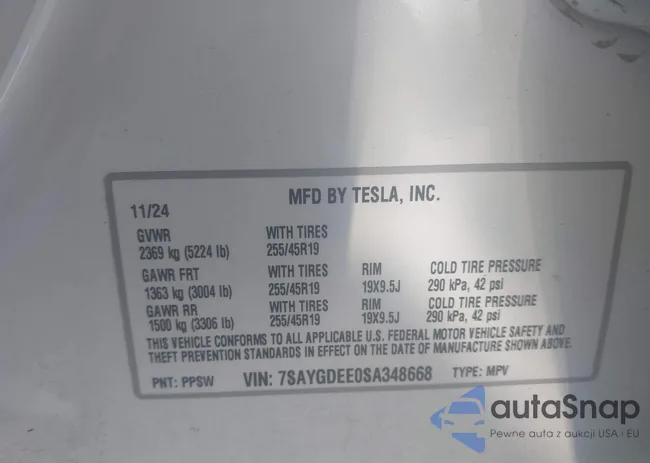 7SAYGDEE0SA348668: 44243747