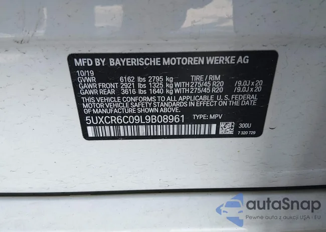 5UXCR6C09L9B08961: 44242929