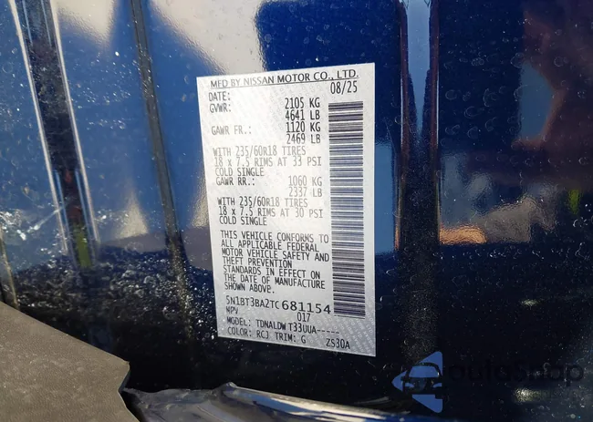 5N1BT3BA2TC681154: 44242957