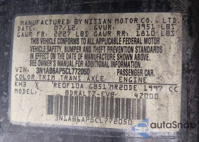 3N1AB6AP5CL772050: 44242972