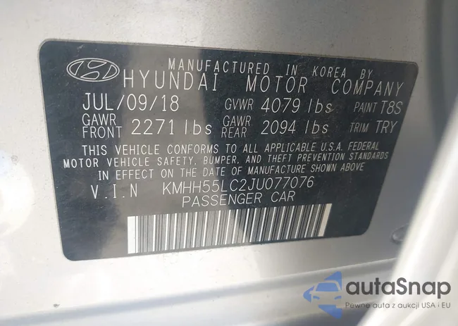 KMHH55LC2JU077076: 44243058