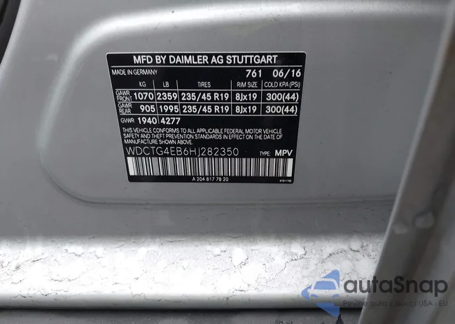 WDCTG4EB6HJ282350: 44243161