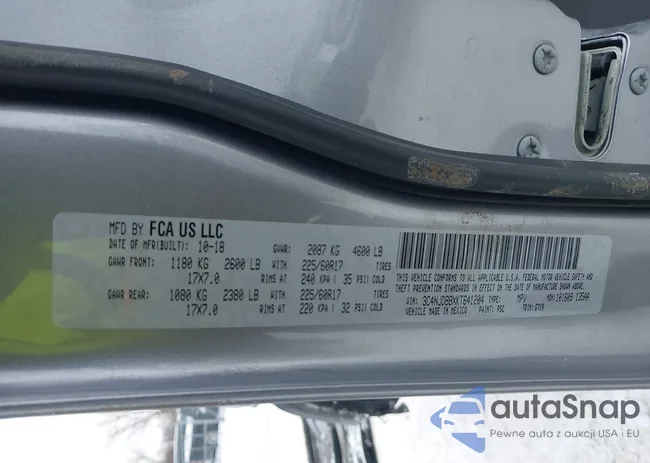 3C4NJDBBXKT641204: 44244275