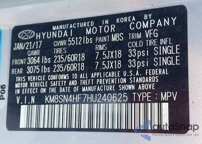 KM8SN4HF7HU240625: 44244448