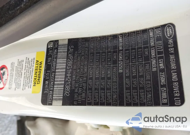 SALVP2BG1HH213892: 44244554