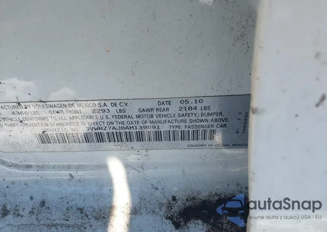 3VWRZ7AJ8AM139091: 44244589