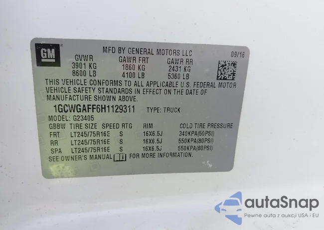 1GCWGAFF6H1129311: 44244605