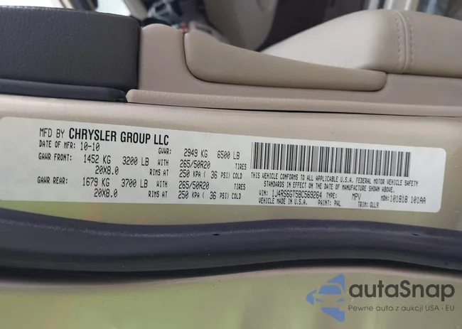 1J4RS6GT5BC569264: 44244705