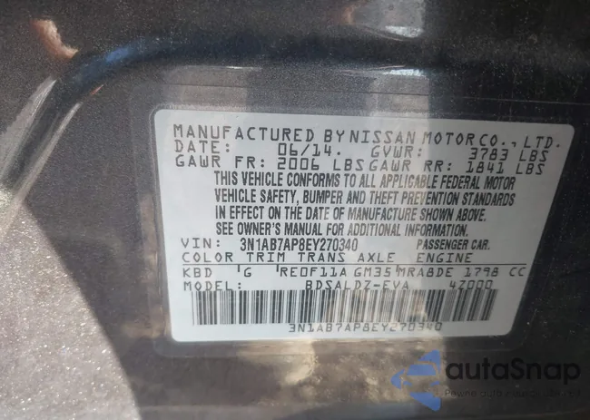 3N1AB7AP8EY270340: 44244752