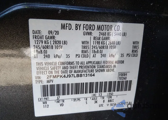 2FMPK4J97LBB13164: 44244801