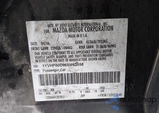 1YVHP80D965M62658: 44244811