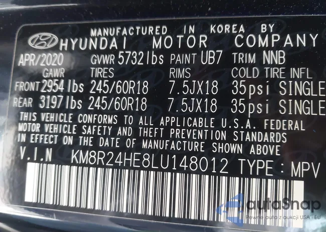 KM8R24HE8LU148012: 44243863