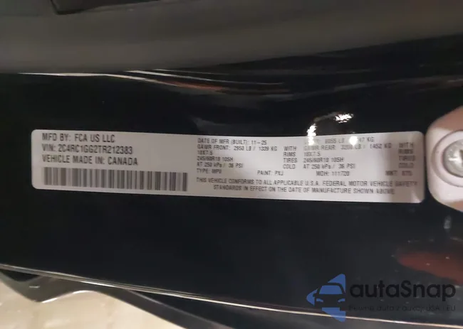 2C4RC1GG2TR212383: 44243939