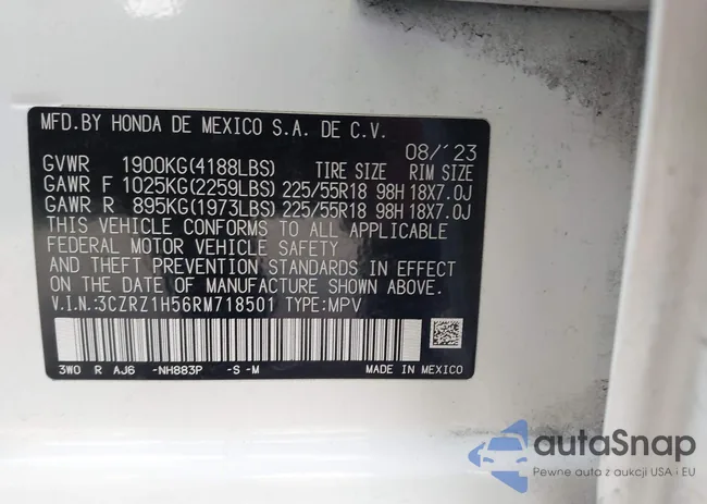 3CZRZ1H56RM718501: 44243951