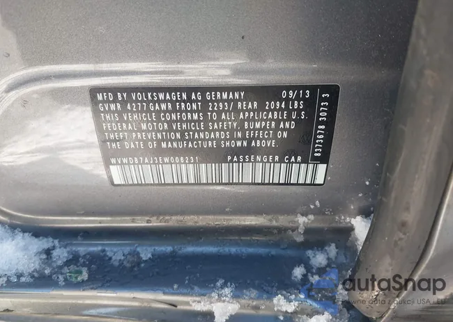 WVWDB7AJ3EW006231: 44243964