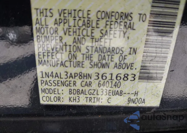 1N4AL3AP8HN361683: 44244084