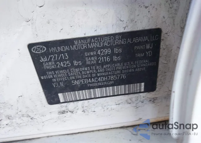 5NPEB4AC4DH785776: 44244199