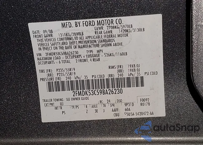 2FMDK53C59BA26230: 44245254