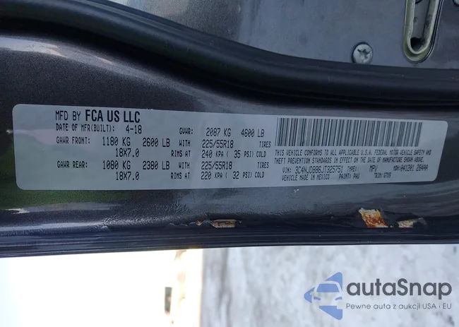 3C4NJDBB6JT325751: 44245339