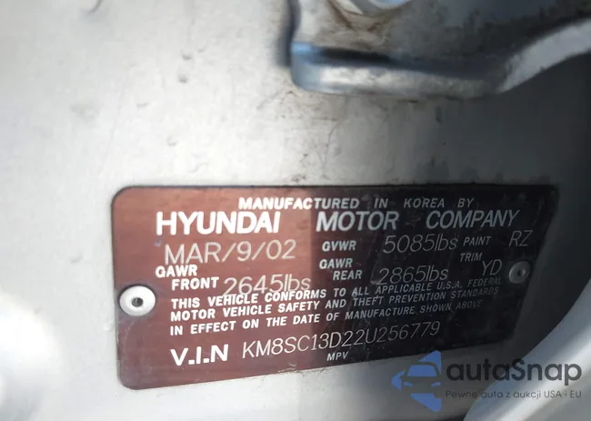 KM8SC13D22U256779: 44245362