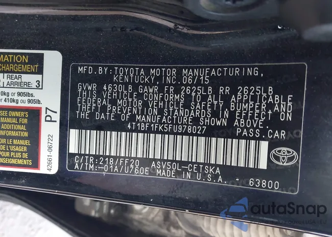 4T1BF1FK5FU978027: 44245708