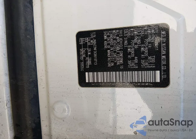 JN8AZ2NF3C9515713: 44245843