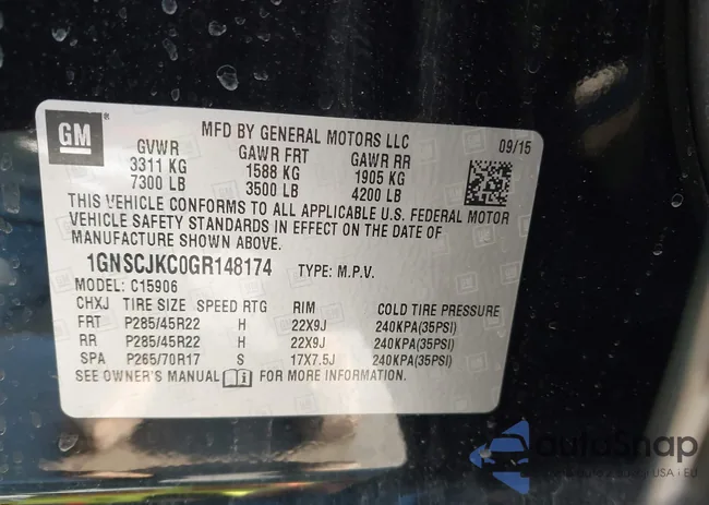 1GNSCJKC0GR148174: 44244847