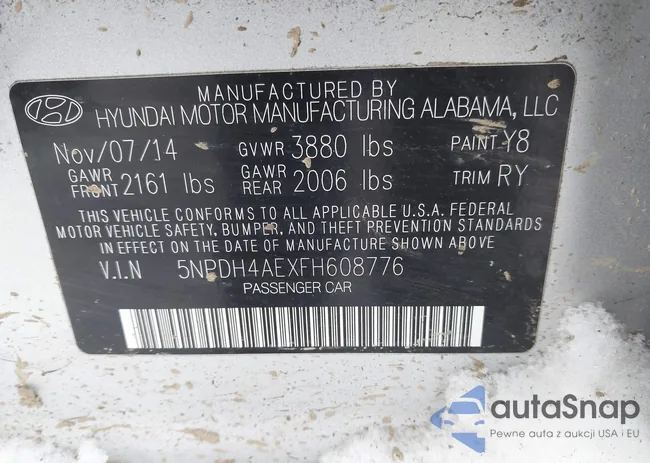 5NPDH4AEXFH608776: 44244900