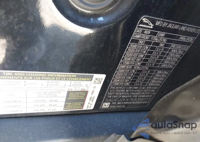 SADCJ2FX7KA356313: 44244997